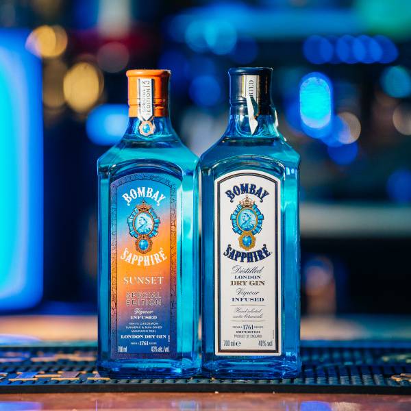 Bombay Sapphire/Sunset