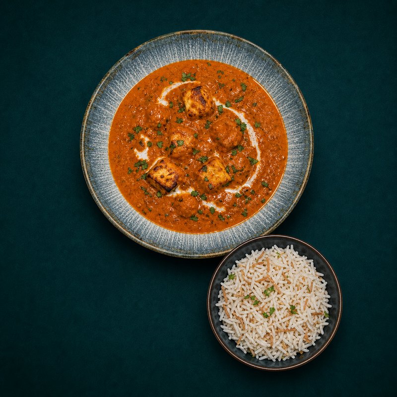Butter Chicken / Butter Halloumi